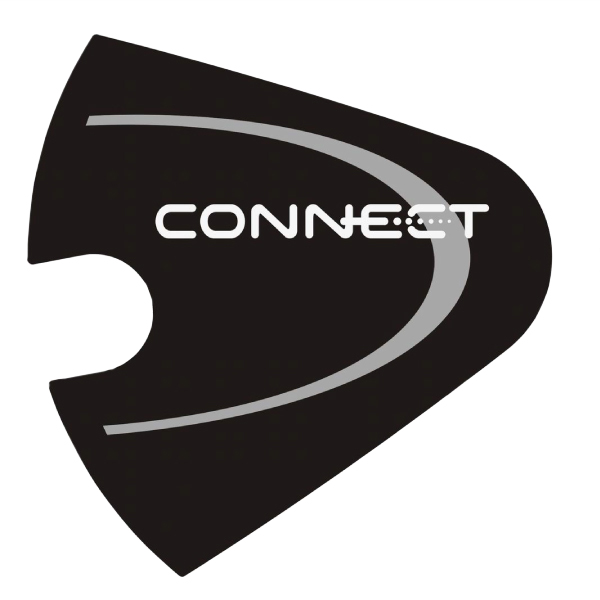 Connect label, right