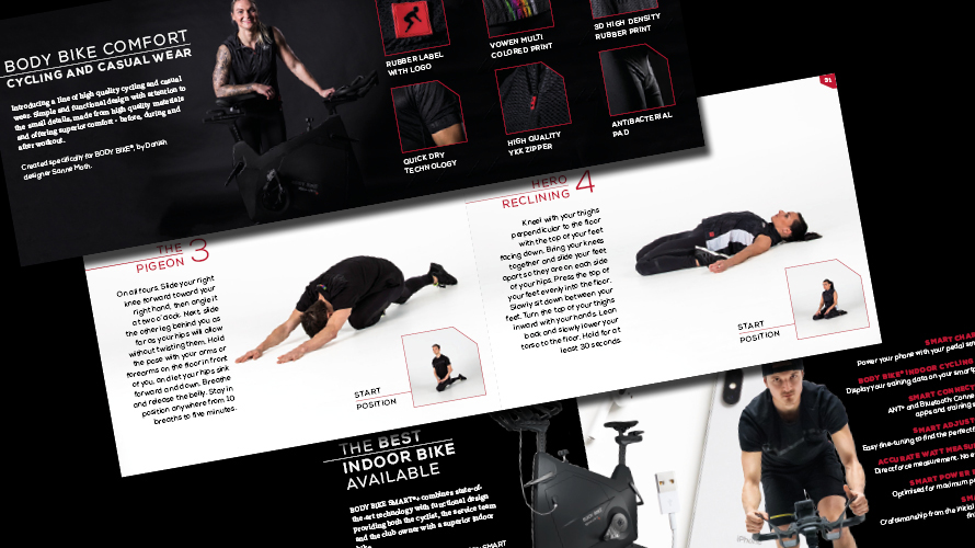 New BODY BIKE Comfort Collection Booklet