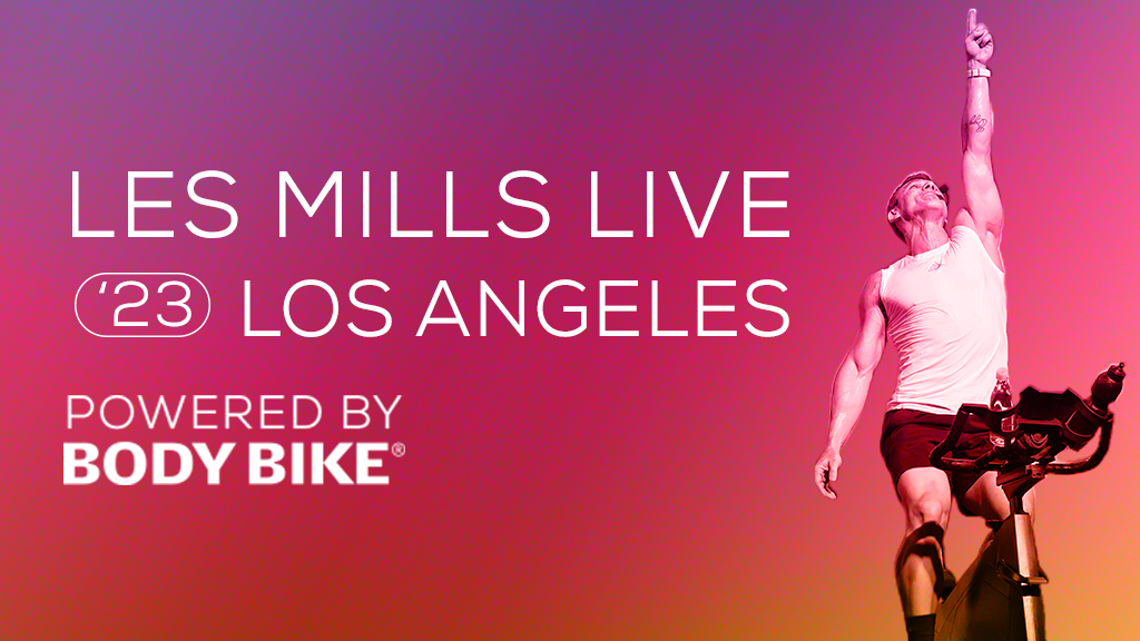 Les Mills Live 2023 in Los Angeles powered by BODY BIKE
